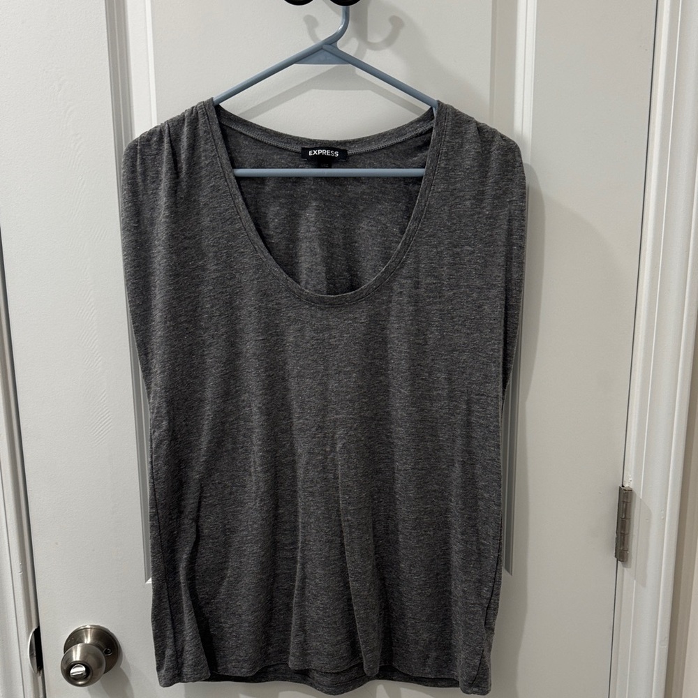 Express Charcoal Women's Short Sleeve Tee